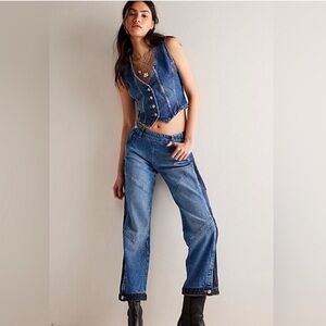 🆕 We The Free | Moonlit Moto Slim Bootcut Jeans - Size 28.